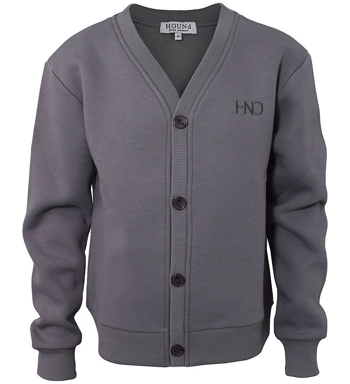 Hound Cardigan – Sweat – Grey