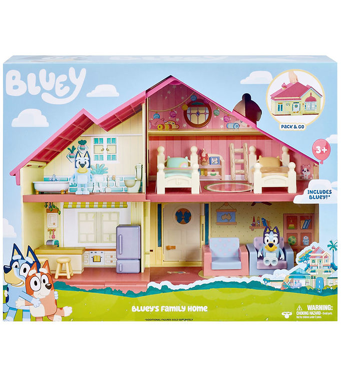 Bluey Legesæt Blueys Familiehjem
