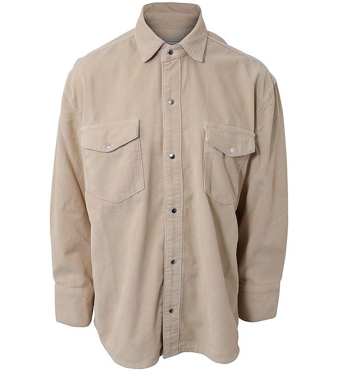 Hound Skjorte – Fløjl – Corduroy – Sand