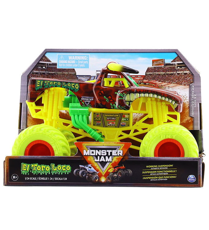 Monster Jam Collector Truck – 1:24 – El Toro Loco – Gul