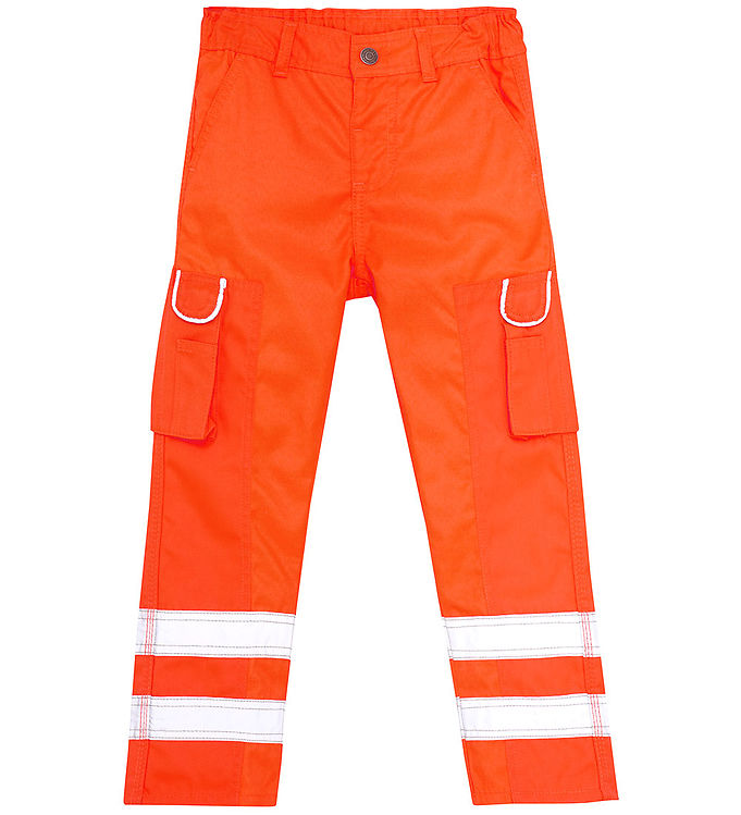 Minymo Arbejdsbukser Shocking Orange