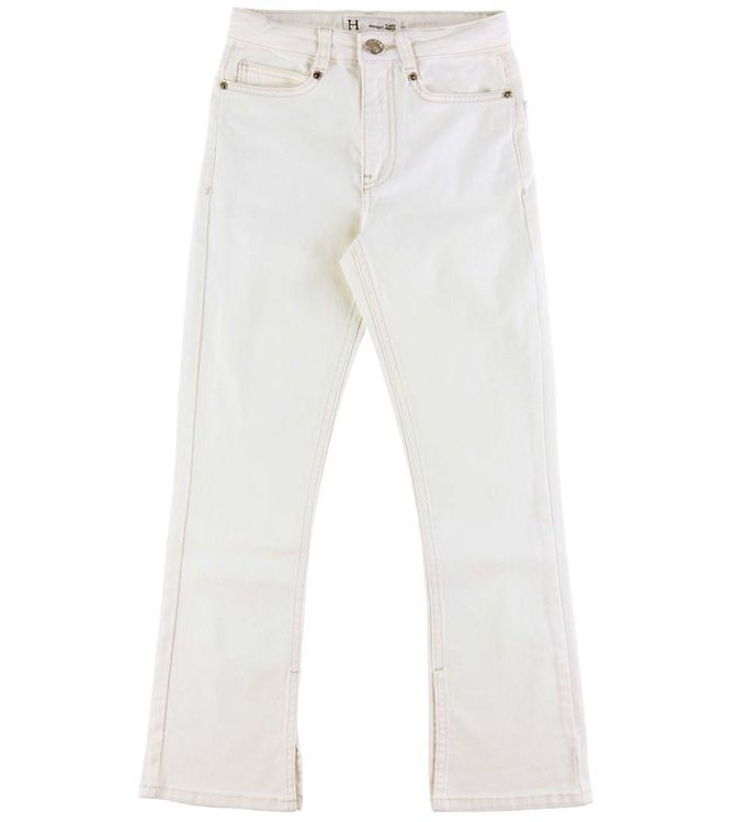 Hound Jeans Denim Flare Off White
