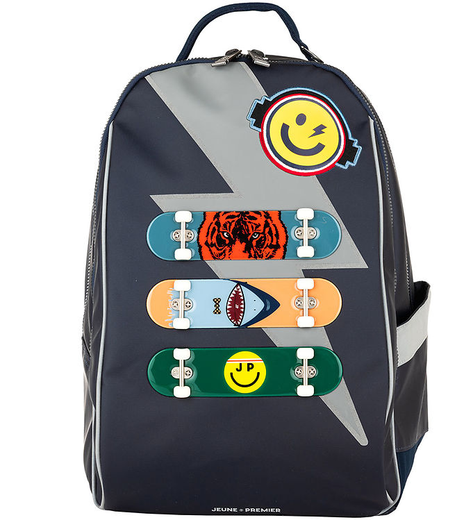 Jeune Premier Skoletaske – James – 30L – Skate