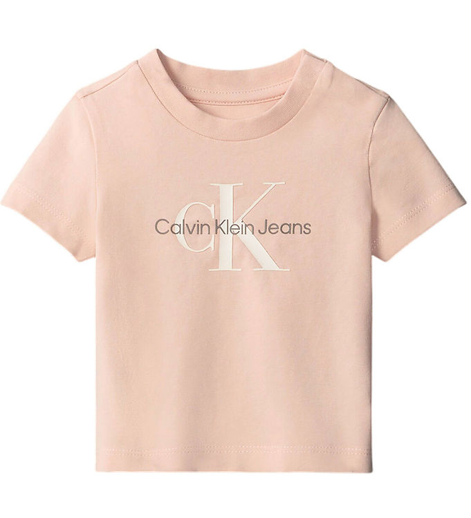 Calvin Klein T-Shirt – Monogram – Spanish Villa Pink