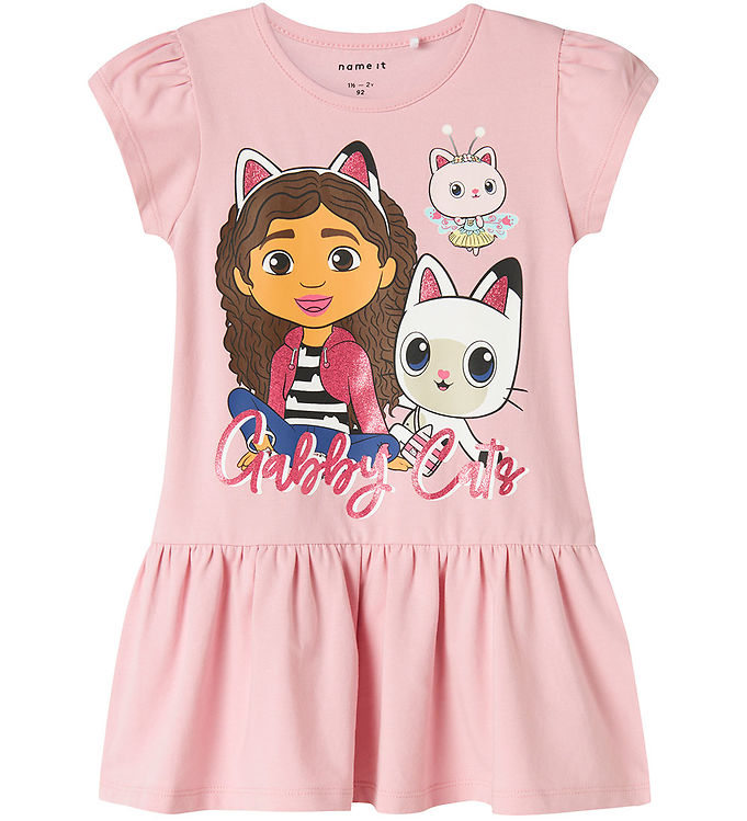 Name It Kjole – NmfMalla – Gabby – Cameo Pink