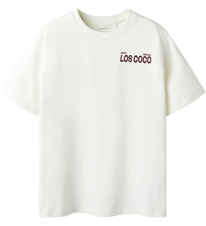 Name It T-shirt – NkmHelixus – Cloud Dancer