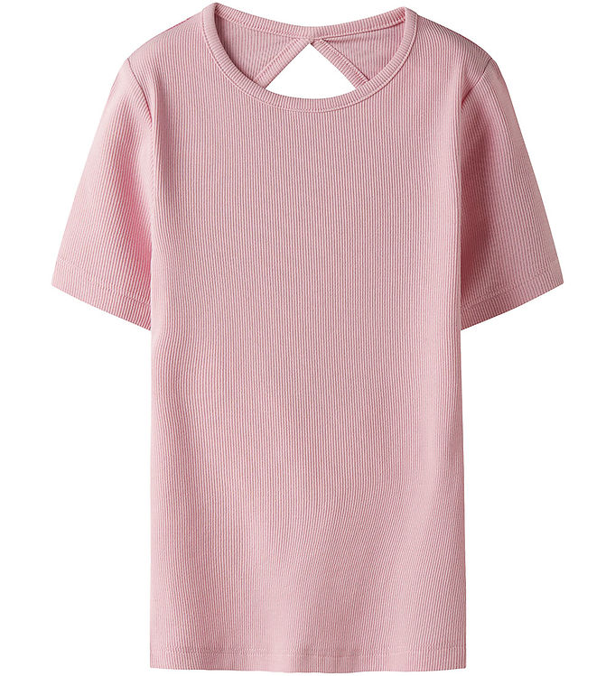 Name It T-shirt – Rib – NkfJalgos – Cameo Pink