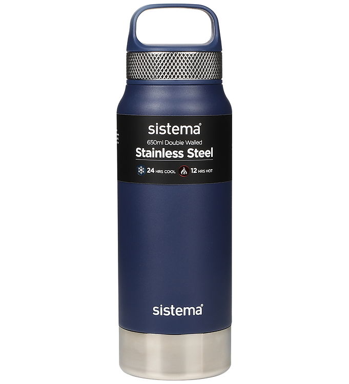 Sistema Termoflaske Stainless Steel 650 Ml Blå