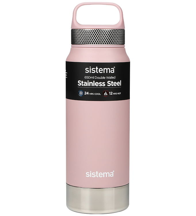 Sistema Termoflaske Stainless Steel 650 Ml Rosa