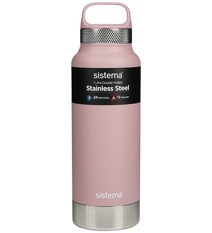 Sistema Termoflaske Stainless Steel 1l Rosa