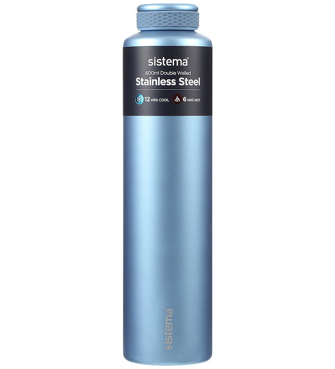 Sistema Termoflaske Stainless Steel 600 Ml Peace Blue