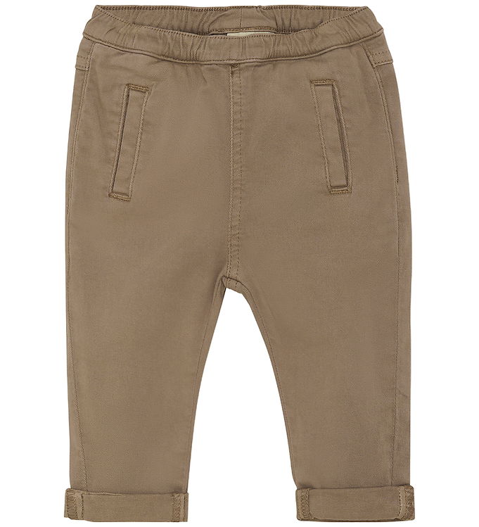 Minymo Bukser – Twill – Timber Wolf