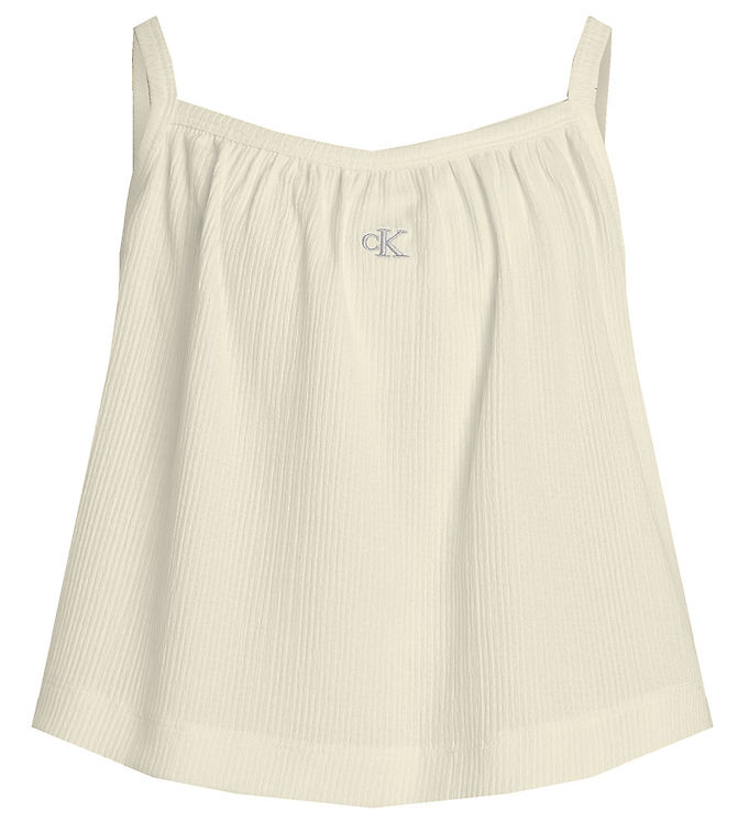 Calvin Klein Top – Crinkle – Tofu
