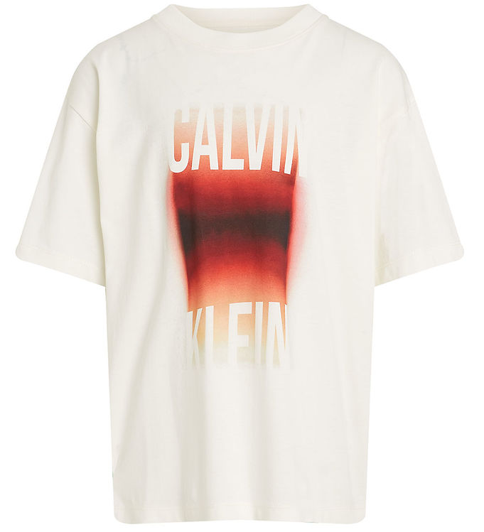 Calvin Klein T-shirt – Gradient Graphic – Tofu