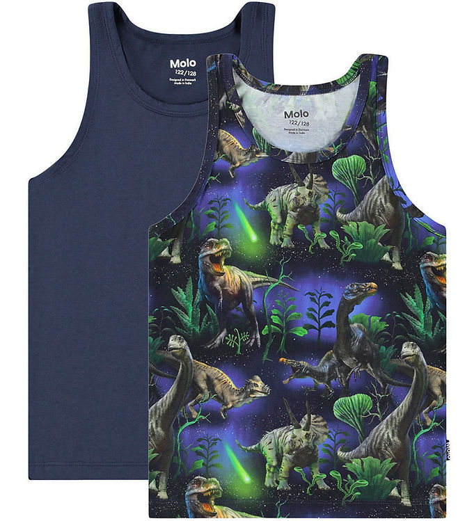 Molo Undertrøjer – Jayden – 2-pak – Dino Galaxy