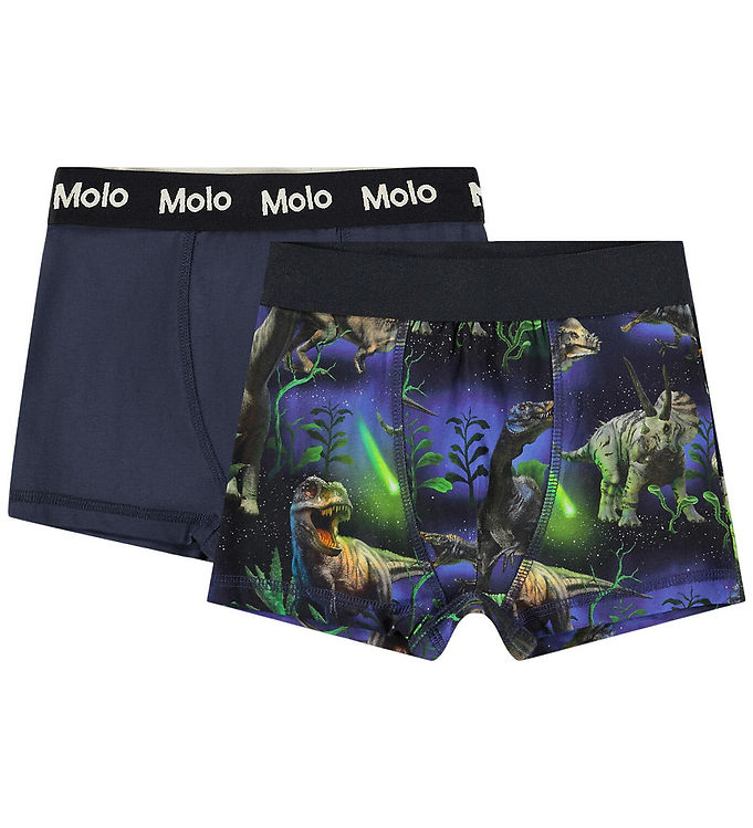 Molo Boxershorts – Justin – 2-pak – Dino Galaxy