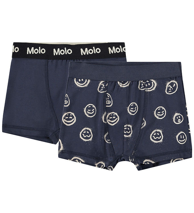 Molo Boxershorts – Justin – 2-pak – Moods Blue