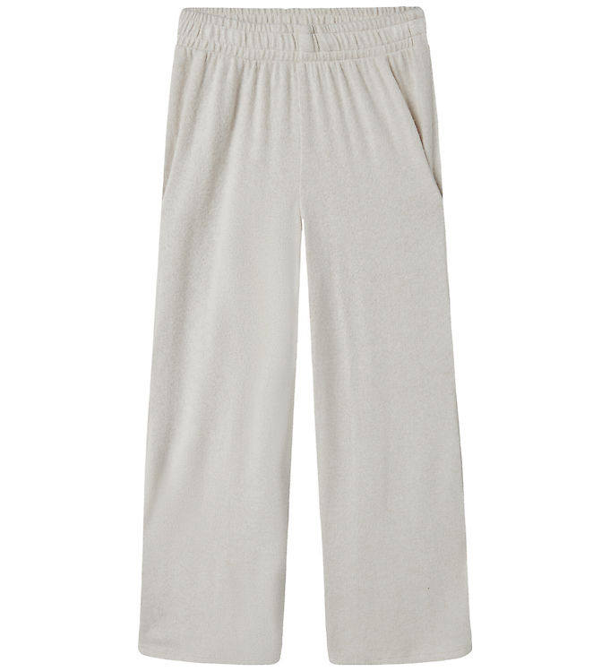 Name It Bukser – Wide Pants – NkfKathlin – Peyote Melange