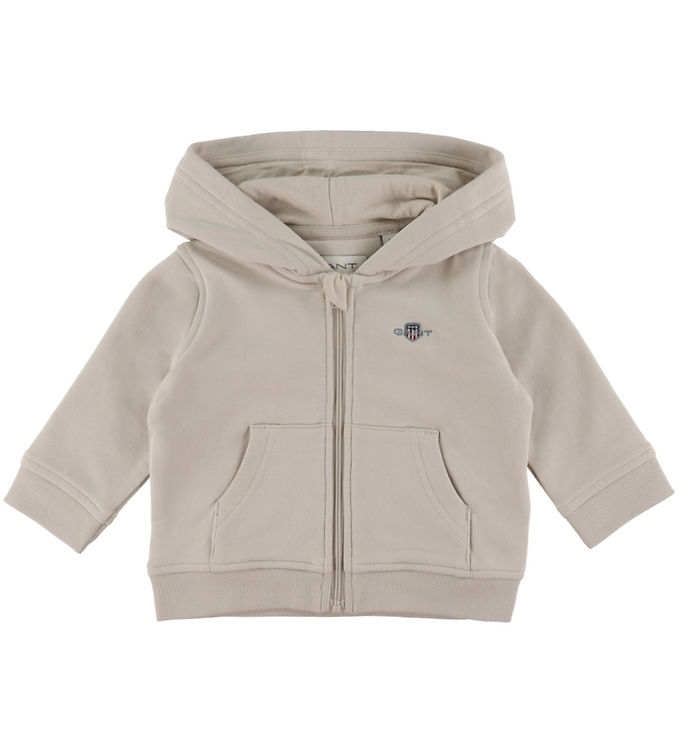 GANT Cardigan – Shield – Soft Oat