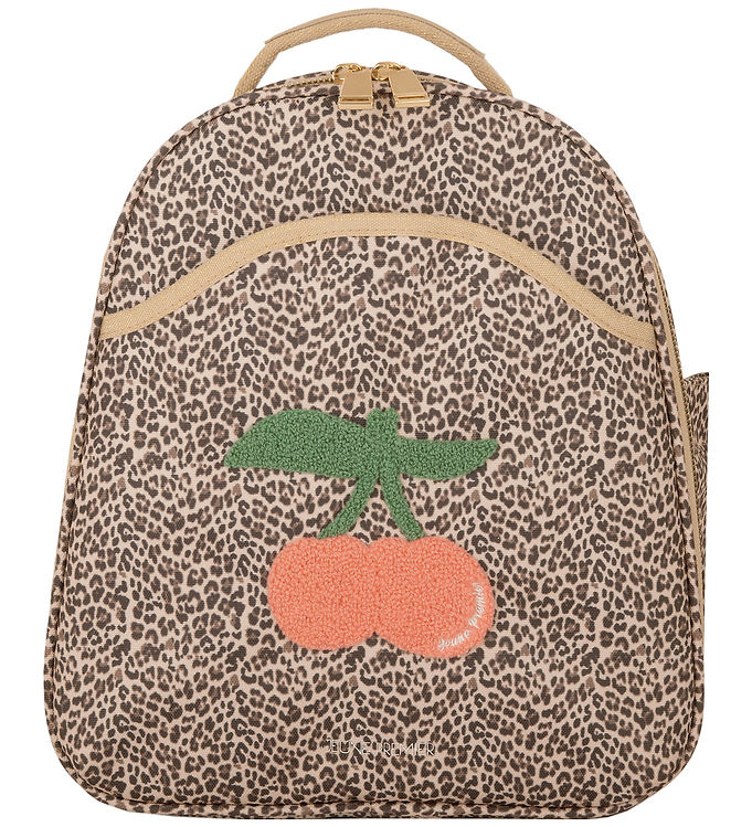 Jeune Premier Børnehavetaske – Ralphie – 10L – Leopard Cherry