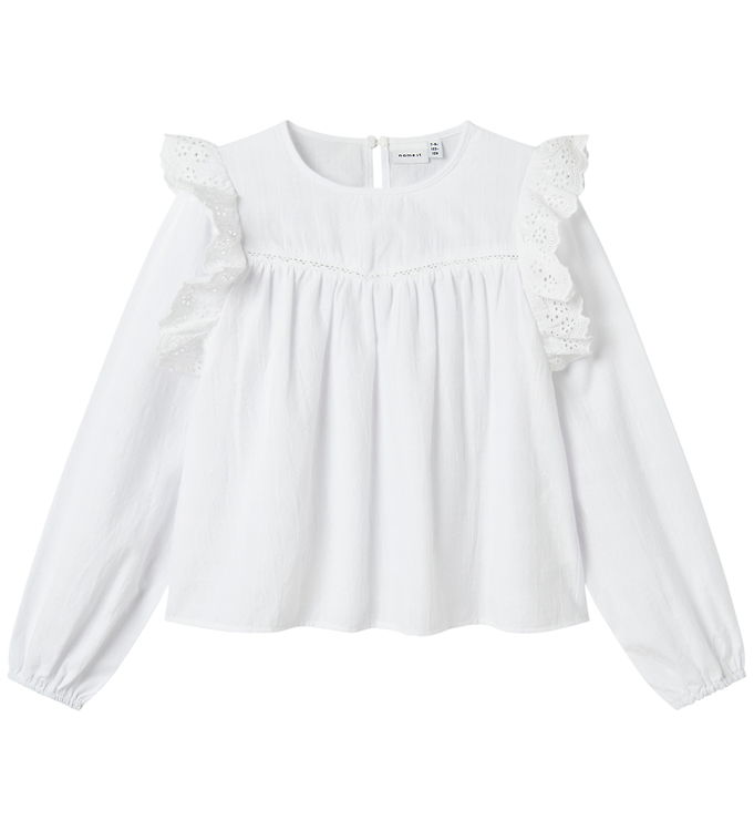 Name It Skjorte – NkfKanya – Bright White
