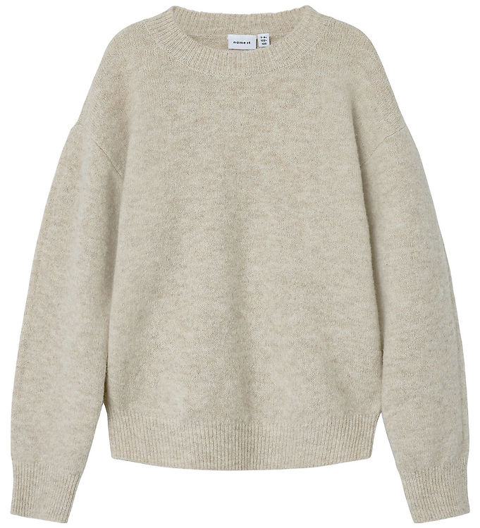 Name It Bluse - Strik - NkfDiana - Humus