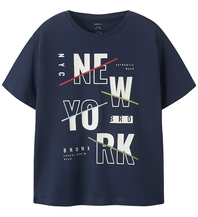 Name It T-shirt – NkmKingston – Mood Indigo