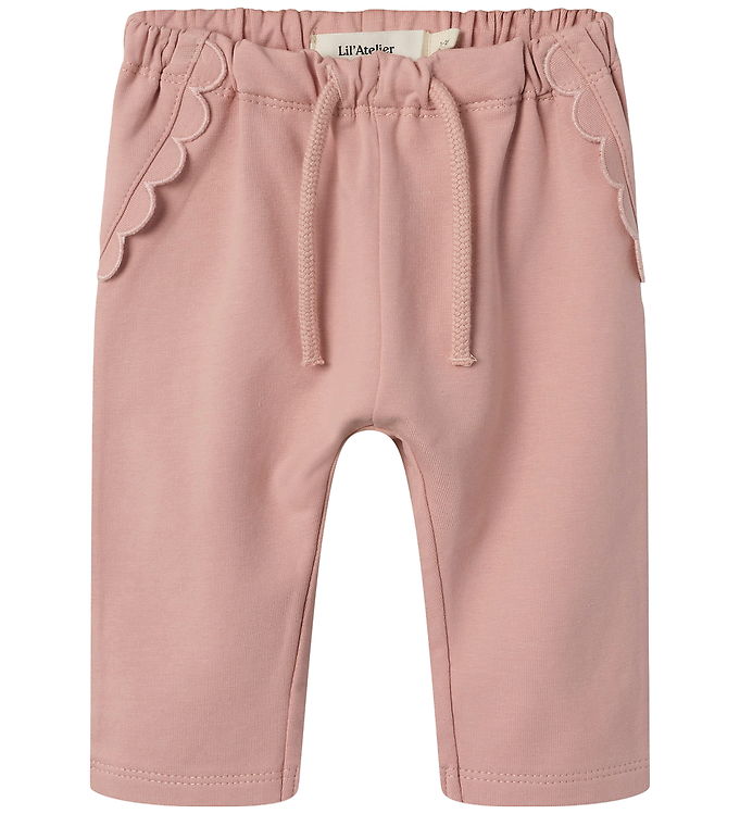 Lil Atelier Sweatpants – NbfOmads Loose – Misty Rose