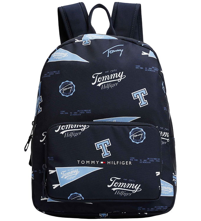Tommy Hilfiger Rygsæk – Ess Printed – Space Blue All Over