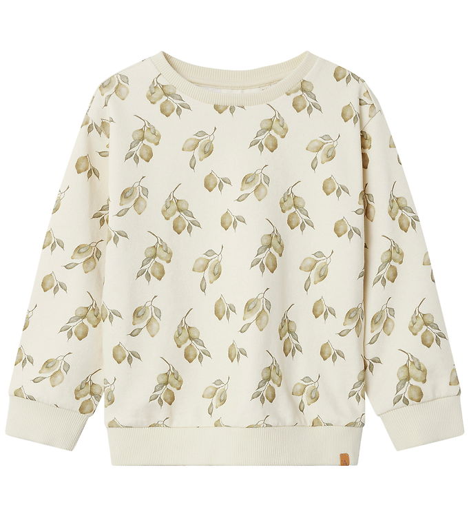 Lil’ Atelier Sweatshirt – NmnJobo – Turtledove/Lemons
