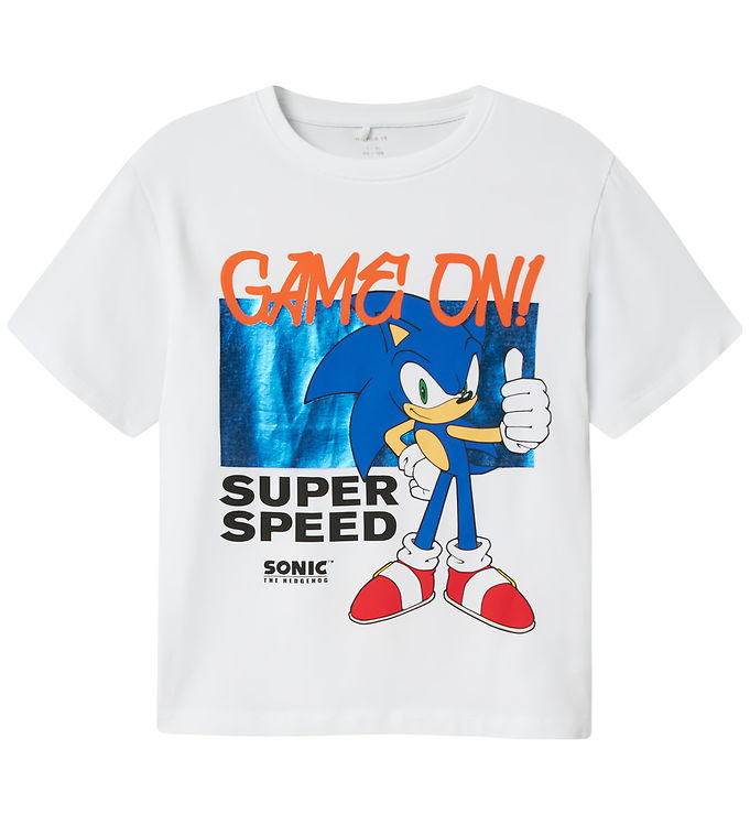 Name It T-shirt – NkmJerry – Sonic – Bright White