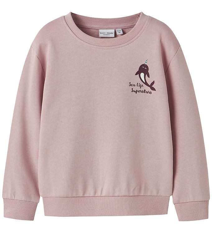 Name It Sweatshirt – NmfVasacha – Burnished Lilac/Narwhale