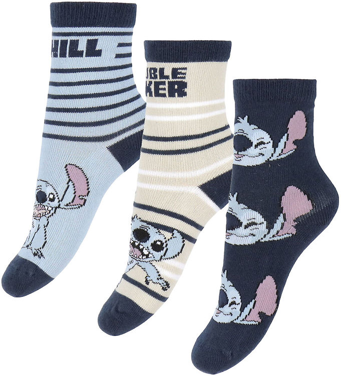 Name It Strømper – 3-pak – NmmJermaine – Dusty Blue/1XDusty