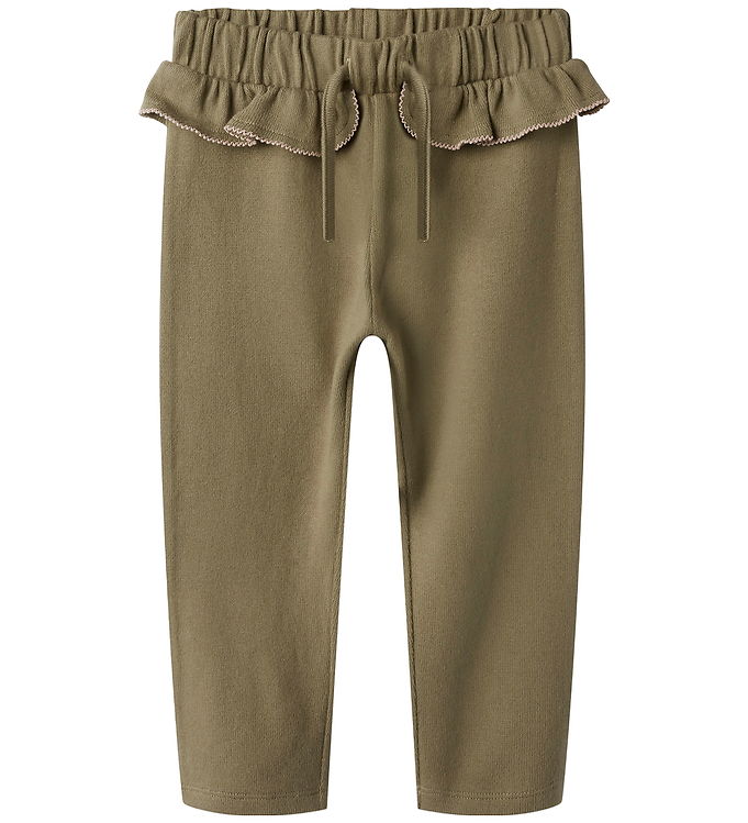 Lil Atelier Bukser – Rib – NmfThoro – Sepia Tint