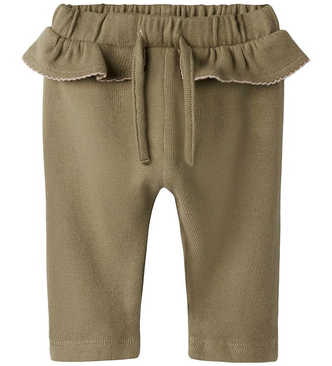 Lil Atelier Bukser – Rib – NbfThoro – Sepia Tint