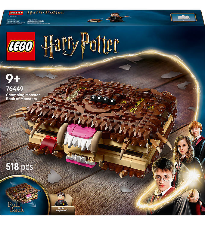 LEGO Harry Potter – Bidende Store Monsterbog 76449 – 518 dele