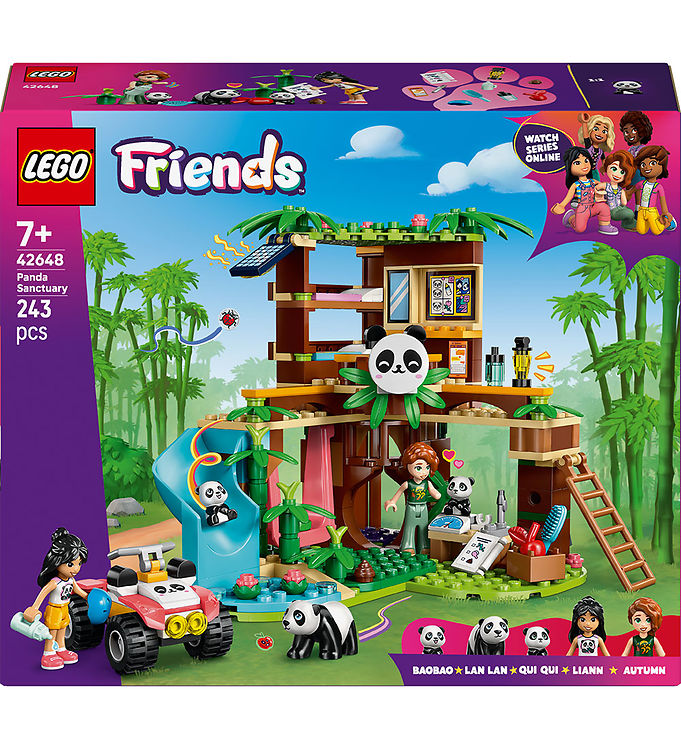 LEGO Friends – Pandareservat med dyrepasning 42648 – 243 dele