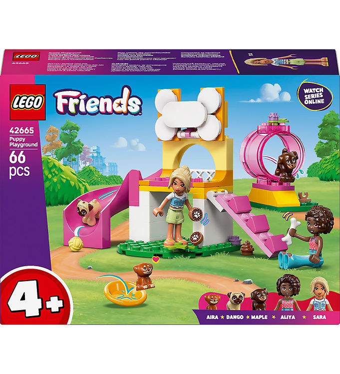 LEGO Friends – Hvalpelegeplads 42665 – 66 Dele