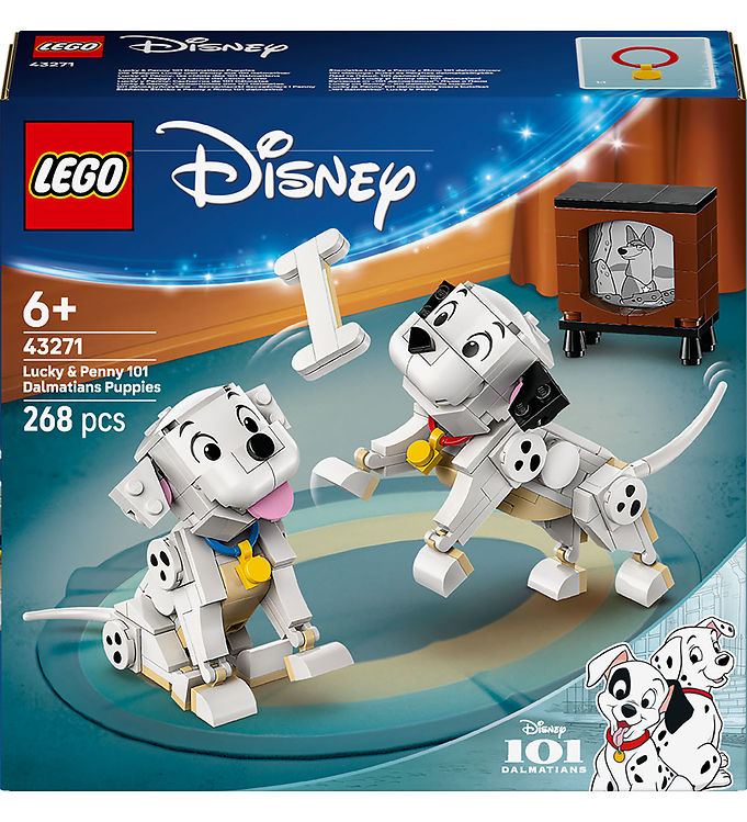 LEGO Disney – Hvalpene Lucky Og Penny Fra 1… 43271 – 268 Dele