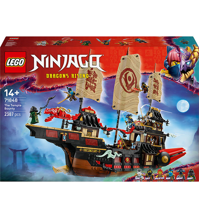 LEGO Ninjago – Tempelskibet 71848 – 2387 Dele