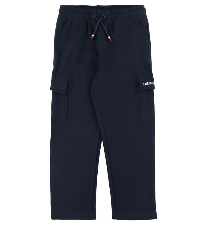 Tommy Hilfiger Sweatpants – U Monotype – Dark Night Navy
