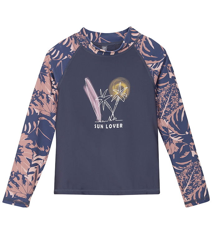 Color Kids Badebluse – UV50+ – Vintage Indigo
