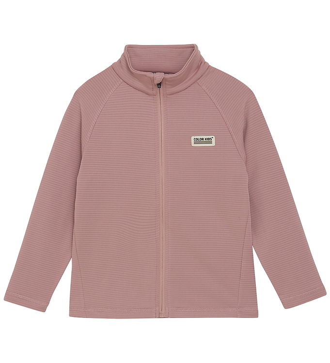 Color Kids Jakke m. Fleece – Stretch – Woodrose