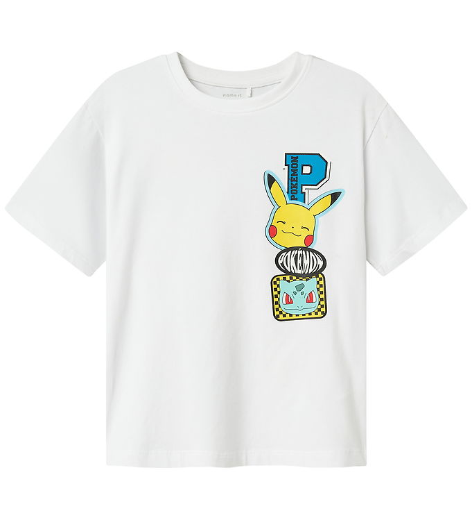 Name It T-shirt – Noos – NkmJeno – Pokémon – Bright White