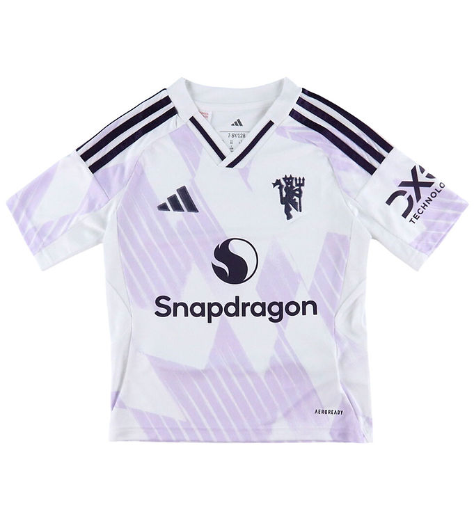 adidas Performance Fodboldtrøje - MUFC A JSY Y - Hvid