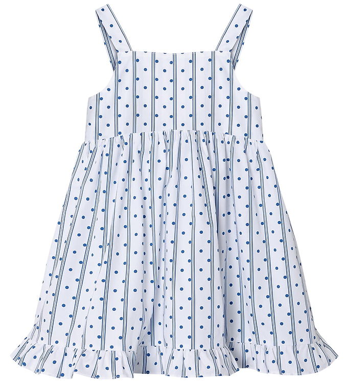 Fliink Kjole – Polka – Cloud Dancer Dot Aop