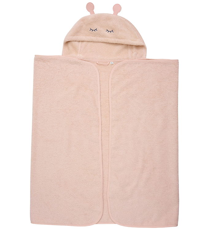 Pippi Babyhåndklæde – 120 x 70 cm – Rose Dust