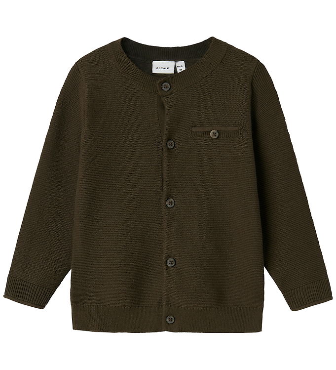 Name It Cardigan - Strik - NmmLuther - Turkish Coffee