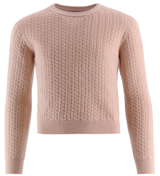 Moncler Bluse Uld Pink Salt