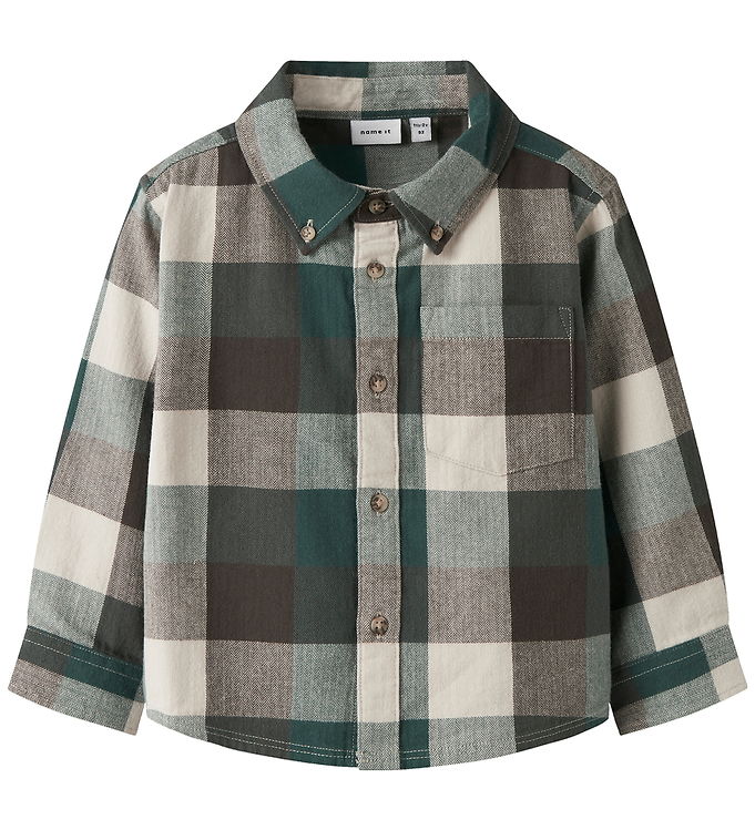 Name It Overshirt – NmmLarry – Turkish Coffee